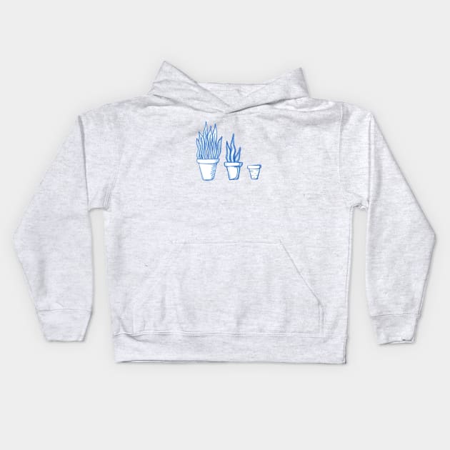 Burro Pot Kids Hoodie by Eduardo Tejedor